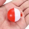 Unique Bargains Hard ABS Push Button Round Fishing Float 50 Pcs - 4 of 4
