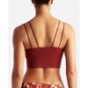 Women's 3-pack Seamless Rib Longline With Bungee Pullover Bralette - Danskin - 3 of 3