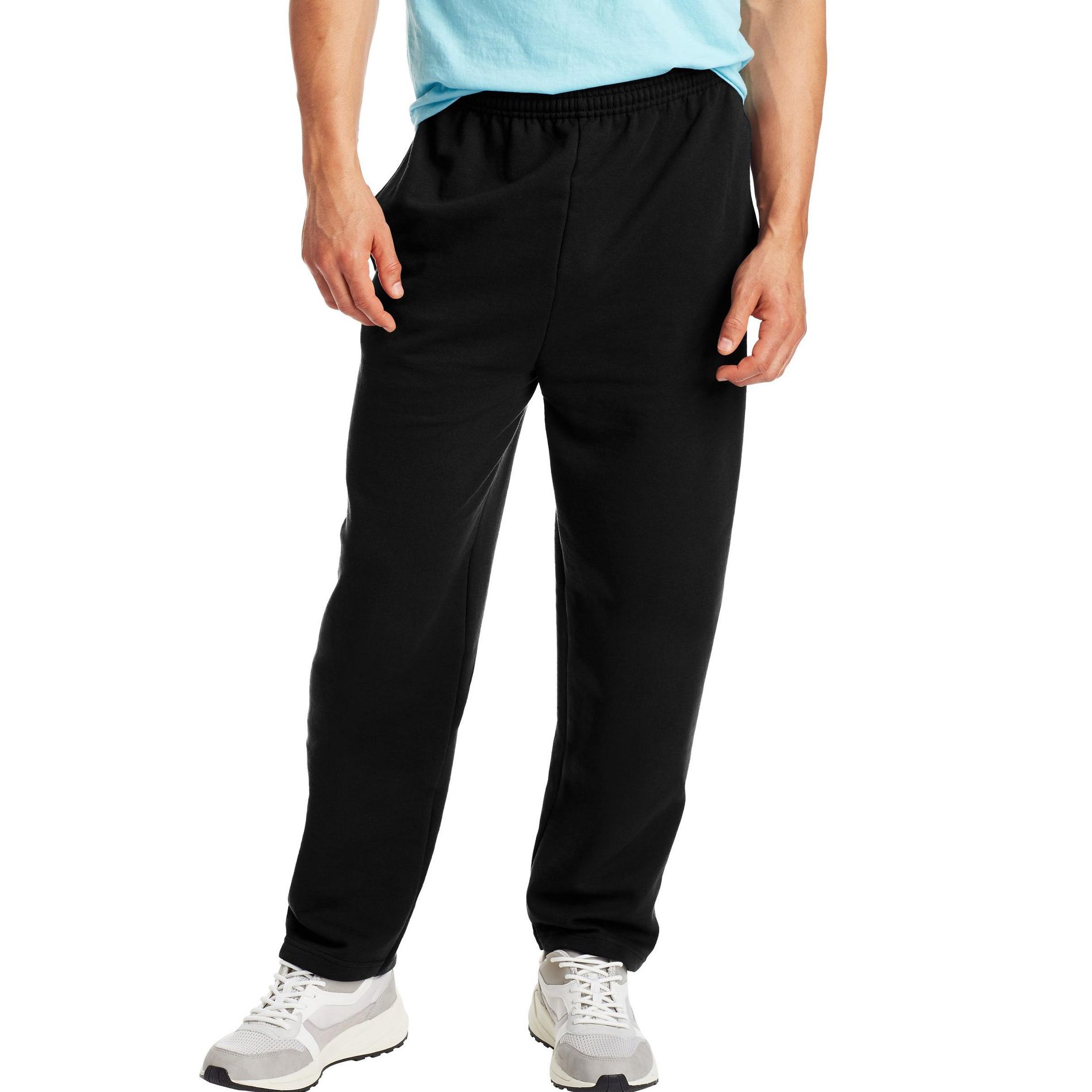 Hanes EcoSmart Men's Fleece Sweatpants with Pockets, 30.5"