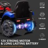 4 in 1 Ride on Excavator & Bulldozer, 12V Kids Electric Vehicle with Remote Control, Front Loader, Adjustable Seat, Excavator Ride on Car Toy - 3 of 4