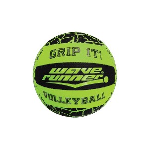 Wave Runner Grip It Waterproof Volleyball W/Sure-Grip Technology Perfect for Pool Games Beach/Indoor Volleyball Great For Everywhere Pump Included - 1 of 4