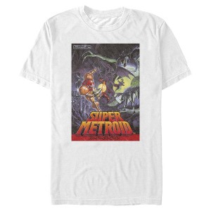 Men's Nintendo Super Metroid Japanese Cover Art T-Shirt - 1 of 4