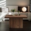 Hommoo Square Coffee Table, 31.5-Inch Wood Center Table Cocktail Table - 4 of 4