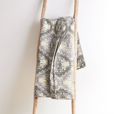 Trevino 50x60 Multicolor Cotton Quilted Reversible Throw