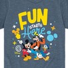 Boys' - Disney - Fun Starts Here Short Sleeve Graphic T-Shirt - 2 of 4