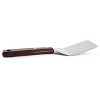 Norpro 7.5" Long Mini Stainless Steel Turner Spatula with Wood Handle - Great for Brownies, Cookies and Other Baked Goods - 3 of 3