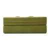 GDFStudio Xanthe 75.5" Velvet and Compressed Foam Floor Sofa Bed - 4 of 4