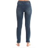 Just Love Denim Wash Ripped Jeggings for Women - 3 of 3