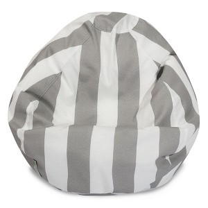 Majestic Home Goods Small Bean Bag Vertical Stripe - 1 of 4