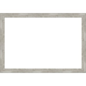 Amanti Art Dove Gray Wash Narrow Framed Magnetic Dry Erase Board - 1 of 4