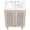 Modway Calla 24 in Perforated Metal Bathroom Vanity - 4 of 4