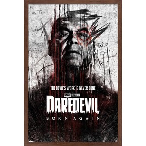 Trends International Marvel Daredevil: Born Again (2025) - Kingpin One Sheet Framed Wall Poster Prints - 1 of 4