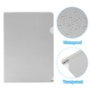 Unique Bargains L Type Plastic Portable Reusable Office Project Folder 10 Pcs - 3 of 4