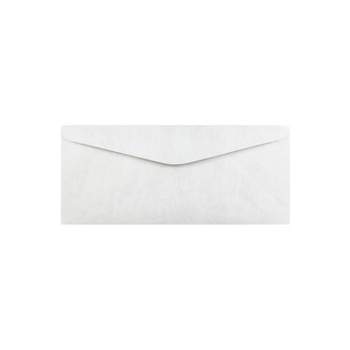JAM Paper #11 Tyvek Tear-Proof Envelopes 4.5 x 10.375 White 50/Pack (2131078C) 