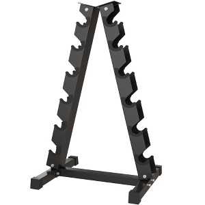 Garvee Dumbbell Rack A-Frame Weight Rack Vertical Rack for Home Gym, Weight Rack for Dumbbells - 1 of 4