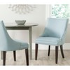Afton 20"H Side Chair with Nail Heads (Set of 2)  - Safavieh - 2 of 4