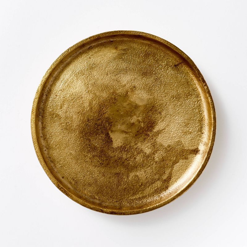 Cast Metal Candle Tray Gold - Threshold&#8482; designed with Studio McGee, 5 of 12