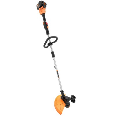 Worx WG184 13" - 40V (2x20) Grass Trimmer / In-Line Edger with Command Feed,