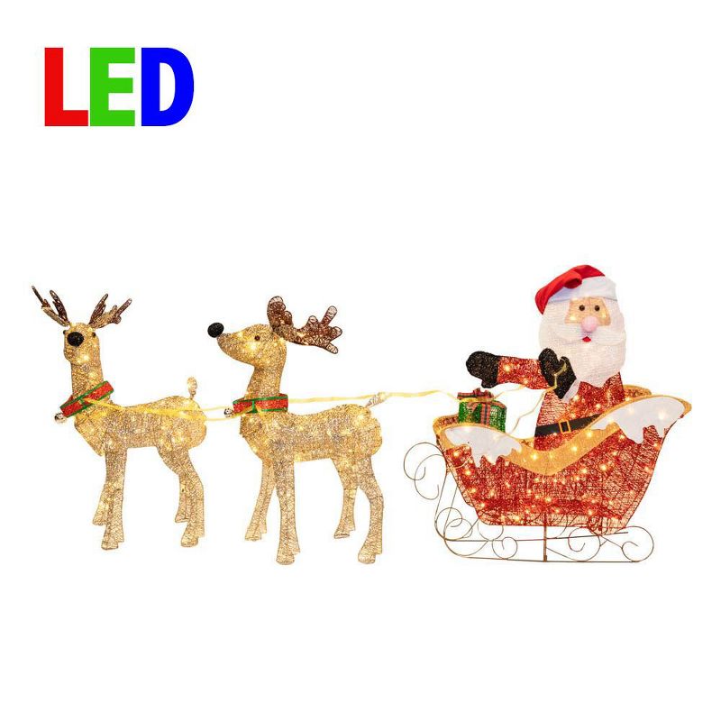 Novelty Lights LED Pre-Lit Yard Art Christmas Decoration, 2 of 5
