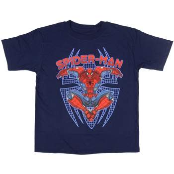 Marvel Boys Avengers Mech Strike Spider-Man Superhero Kids T-Shirt