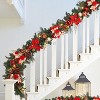 6ft Battery-Operated Christmas Garland with 20 Lights. Pre-lit with Pine Cones for Fireplace, Stairs, and Tree Decor - 3 of 4