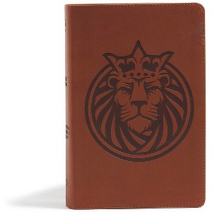 CSB Kids Bible, Lion Leathertouch - by  Csb Bibles by Holman (Leather Bound) - 1 of 1