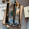 Anna-Kaci Silky Rectangular Neck Scarf with Abstract Print Border Design for Versatile Styling - Multicolor - 3 of 3