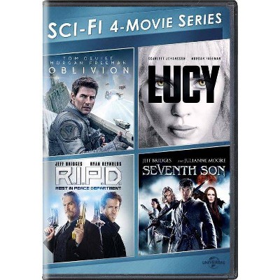 SCI-FI 4-Movie Series: Oblivion/Lucy/R.I.P.D./Seventh Son (DVD)