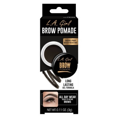 L.A. Girl Eyebrow Enhancer Pomade - Soft Black - 0.11oz