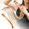 Unique Bargains Durable straight shave for Hair Styling Orange 1 Pc - 2 of 4