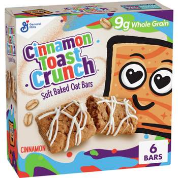 Cinnamon Toast Crunch Soft Baked Oat Bar - 6ct/5.76oz