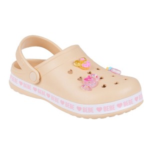 bebe Girls' Sandals - Comfy Clogs, Cute Summer Shoes and Beach Sandals for Girls (Little Girl/Big Girl) - 1 of 4