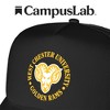 Official West Chester University Primary Logo Foam Snapback Trucker Hat - for Men and Women Black, Black, One Size - 4 of 4