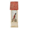 Kurt Adler Kurt Adler 9.2-Inch Battery-Operated Lighted Snowman House Water Lantern - 4 of 4