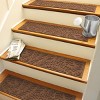 WaterHog 8.5"x30" Set of 4 Boxwood Indoor/Outdoor Stair Treads Door Mats - 2 of 4