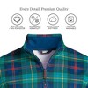 Lands' End Men's Bedford Rib Quarter Zip Sweater - 3 of 4
