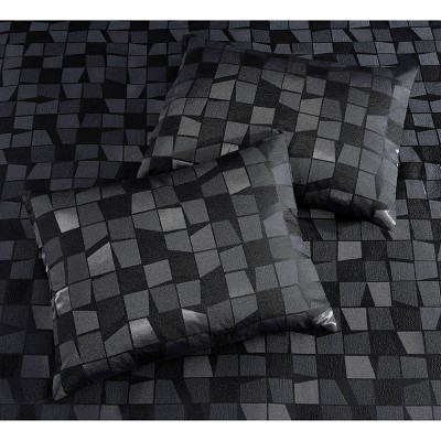 Riverbrook Home 10pc Queen Regal Comforter Bedding Set Black: Luxury & Glam, Midweight, Abstract Pattern, Includes Shams & Pillow — фото 5