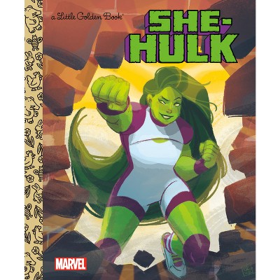 She-Hulk Little Golden Book (Marvel) - by  Jeneanne Debois (Hardcover)