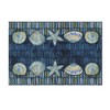 Laural Home Embellished Shells Set of 4 13" x 19" Placemats - 2 of 3