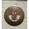 Slickblue Celtic Metal Wall Art – 12" Round Hanging Decor in 8 Irish Designs & 4 Finish Options for Home - 2 of 4
