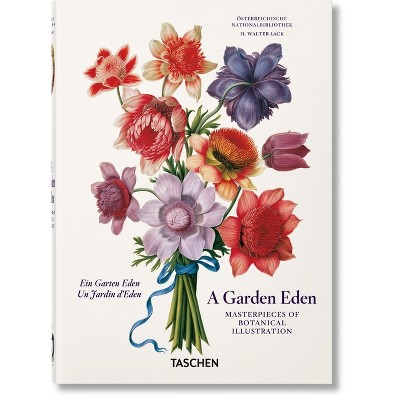 A Garden Eden Botanical Illustration Hardcover Book