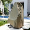 LeisureMod UV-Protection, Waterproof, Double Hanging Egg Swing Chair Cover - 2 of 4