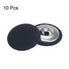 Unique Bargains Round Metal Sewing Cloth Covered Button 10 Pcs - 3 of 4