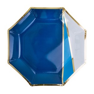 Jollity & Co. - The Markle Charger Plates - Pack of 8 Paper Plates - 1 of 2