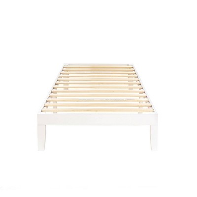Best Price Mattress 12" Naturalista Classic Solid Wood Platform Bed