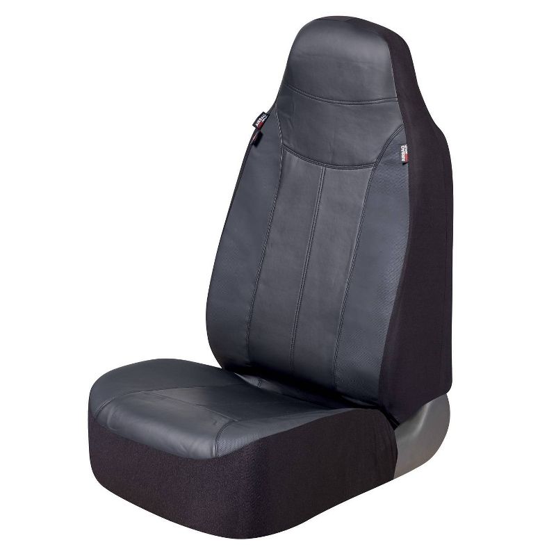 Dickies Single Selwood Leatherette Seatcover Automotive Interior Covers and Pads Black, 1 of 5
