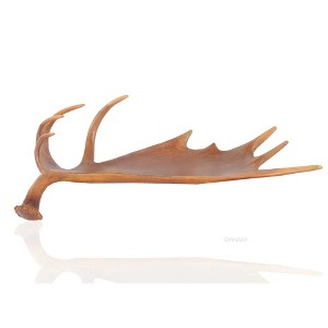 Deer Antler Tray 6.5 Inch H – Sculptural Resin Centerpiece Anne Home By Old Modern Handicrafts - 1 of 4
