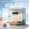 Tangkula 12000 BTU Mini Split Air Conditioner & Heater 22 SEER2 208-230V AC Unit Black - 4 of 4