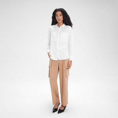 Women's Long Sleeve Button-Down Shirt - A New Day™