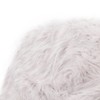 Vynxaria 5-Foot Rounded Faux Fur Bean Bag - Stylish Comfort for Any Space - 4 of 4
